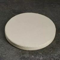 Камень для выпечки Хорошие Сувениры круглый, для тандыра, 17х2 см, из шамотной глины