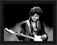 Плакат, постер на бумаге Джими Хендрикс. Jimi Hendrix. Размер 30 х 42 см