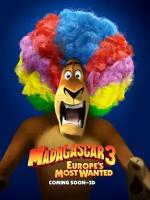 Плакат, постер на холсте Madagascar 3/Мадагаскар 3/комиксы/мультфильмы. Размер 21 х 30 см