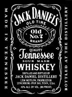 Плакат, постер на бумаге Jack Daniels Whiskey/Джек Дэниелс Виски/искусство/арт/абстракция/творчество. Размер 60 х 84 см