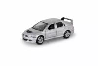 Машинка WELLY MITSUBISHI LANCER EVOLUTION VIII Серый / модель машины 1:38 с пружинным механизмом