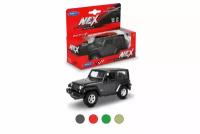 Машинка WELLY 2007 JEEP WRANGLER RUBICON / модель машины 1:38 с пружинным механизмом / цвет в ассортименте