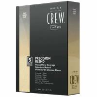 American Crew Precision Blend - Краска для седых волос для бороды и усов светлый оттенок 7/8 3*40 мл