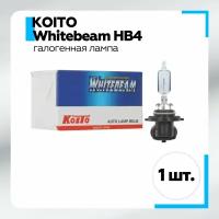 Лампа автомобильная галогенная KOITO Whitebeam 9006 НВ4 4200K 12V 55W