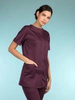 Блуза медицинская женская Cameo 8-1186[k], цвет Итальянская слива, размер 50, рост 170
