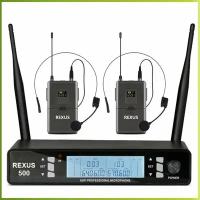 REXUS 500 HG - вокальная радиосистема, головная гарнитура, диапазон UHF