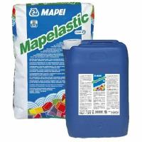 Мастика Mapei MAPELASTIC комплект А+В, 32кг, цвет серый