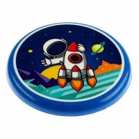 Летающая тарелка «Космонавт», виды микс (комплект из 12 шт)