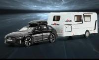 Коллекционная масштабная модель Audi RS6 RV Camper (Автодом) 1:32 (металл,свет,звук)