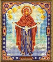 Богородица Покрова #В-174 Радуга бисера Набор для вышивания 20 x 25 см Вышивка бисером