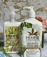 Hempz White Gardenia & Coconut Palm Herbal Body Moisturizer - Молочко для тела увлажняющее Белая Гардения и Кокос 500мл