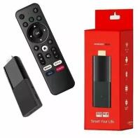 ТВ-приставка Q3 4K TV Stick с Android 10 и Dolby Audio, 2x8 ГБ памяти