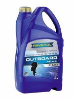Моторное масло для 2Т лодочных моторов RAVENOL Outboard 2T Mineral ( 4л)