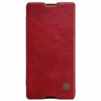 Чехол Nillkin Qin Leather Case для Sony Xperia M5 / M5 Dual Red (красный)