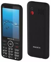 Телефон MAXVI B35, 2 SIM, черный