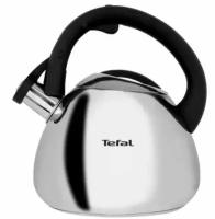 Чайник для плиты, чайник со свистком для газовой плиты, Tefal Duetto+ N4180110, серебристый
