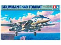 61118 Tamiya Американский палубный многоцелевой истребитель Grumman F-14D Tomcat (1:48)