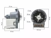 Помпа (сливной насос) для стиральной машины, универсальная, Askoll 40W, C00144997