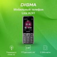 Мобильный телефон Digma Linx A241 серый