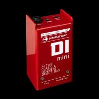 D1mini Дибокс, преобразователь сигнала для гитары, активный, Simpleway Audio