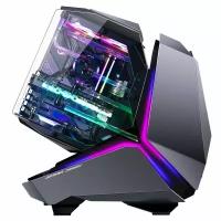 Корпус компьютерный ATX/ JONSBO MOD 5, Grey, Mod Gaming ATX case, 2xU3.0+1xType-C, HD-Audio, 2.0 - 3.0mm aluminum alloy panel + 4mm tempered glass pan