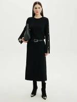 Zarina Платье с шерстью, цвет Черный, размер XS (RU 42), 3420672526-50