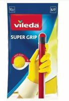 Перчатки Виледа Супер Грип с хлопком размер S (Vileda Super Grip)