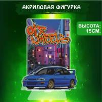 Акриловая статуэтка фигурка декоративная Авто Дрифт Машинка JDM