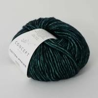 Пряжа для вязания Katia Concept Cotton-Merino цвет 056 зеленый