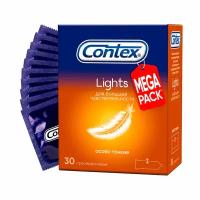 Презервативы Contex Lights, особо тонкие, 30 шт