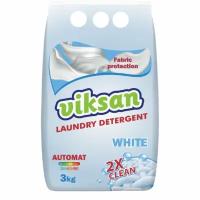 VIKSAN стиральный порошок Автомат 2x Clean для Белого 3 кг