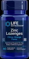 Life Extension Zinc Lozenges (Цитрус-Апельсин) (60 таб)