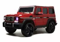 Детский электромобиль Мercedes-Benz AMG G65 вишневый глянец (RiverToys)