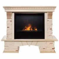 Электрокамин RealFlame Sorento WT с очагом 3D Cassette 630 Black Panel