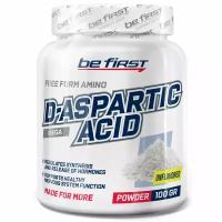 Аспарагиновая кислота (DAA) Be First D-Aspartic Acid powder (д-аспарагиновая кислота) 100 гр 100 г, Нейтральный