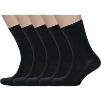 Носки RuSocks, 5 пар, размер 27, черный