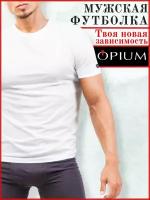 Футболка Opium, размер XXXL, белый