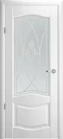 Межкомнатная дверь (дверное полотно) Albero Лувр-1 покрытие Vinyl / ПО, Белый Галерея 70х200