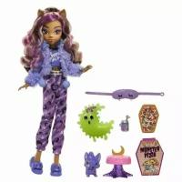 Кукла Монстр Хай Клодин Вульф Пижамная вечеринка Monster High Clawdeen Wolf Creepover Party HKY67