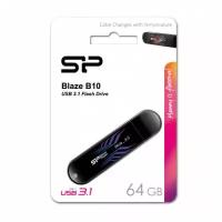 Флеш-накопитель USB 3.0 64GB Silicon Power Blaze B10 термочувствительный