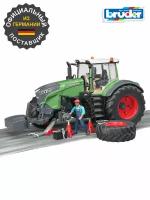 Брудер, Трактор Fendt 1050 Vario, с фигуркой механика и аксессуарами, Bruder