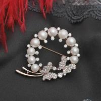 Брошь Fashion jewelry, стразы