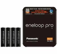 Аккумулятор Panasonic Eneloop Pro AAA 900 4BP (BK-4HCDE/4LE)