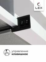 Вытяжка встраиваемая Lex Honver G 600 белый управление: кнопочное (1 мотор)