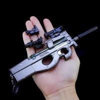 Сборная миниатюрная модель пистолета-пулемета P90