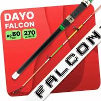 Спиннинг телескопический Dayo Falcon, тест 20-80гр, 2.7м