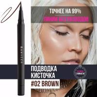 BANXEER Подводка для глаз водостойкая Eyeliner Pen, 0.8 g / 0.027oz. коричневый