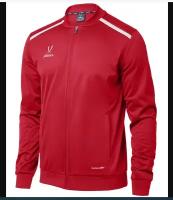 Олимпийка мужская Jögel DIVISION PerFormDRY Pre-match Knit Jacket цвет красный, размер М
