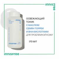 Тоник для проблемной кожи лица с маслом семян торреи и BHA-кислотами Innisfree Bija + BHA Trouble Toner