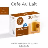 Кофе в капсулах Dolce Gusto "Cafe Au Lait", 30 капсул